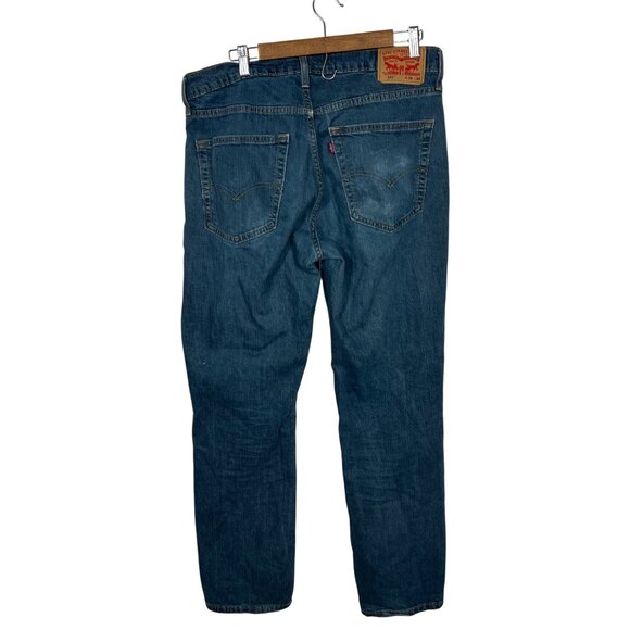 Levis 541 Denim Blue Jeans Size 36X34 Straight Leg Mid Rise‎ - Picture 2 of 5